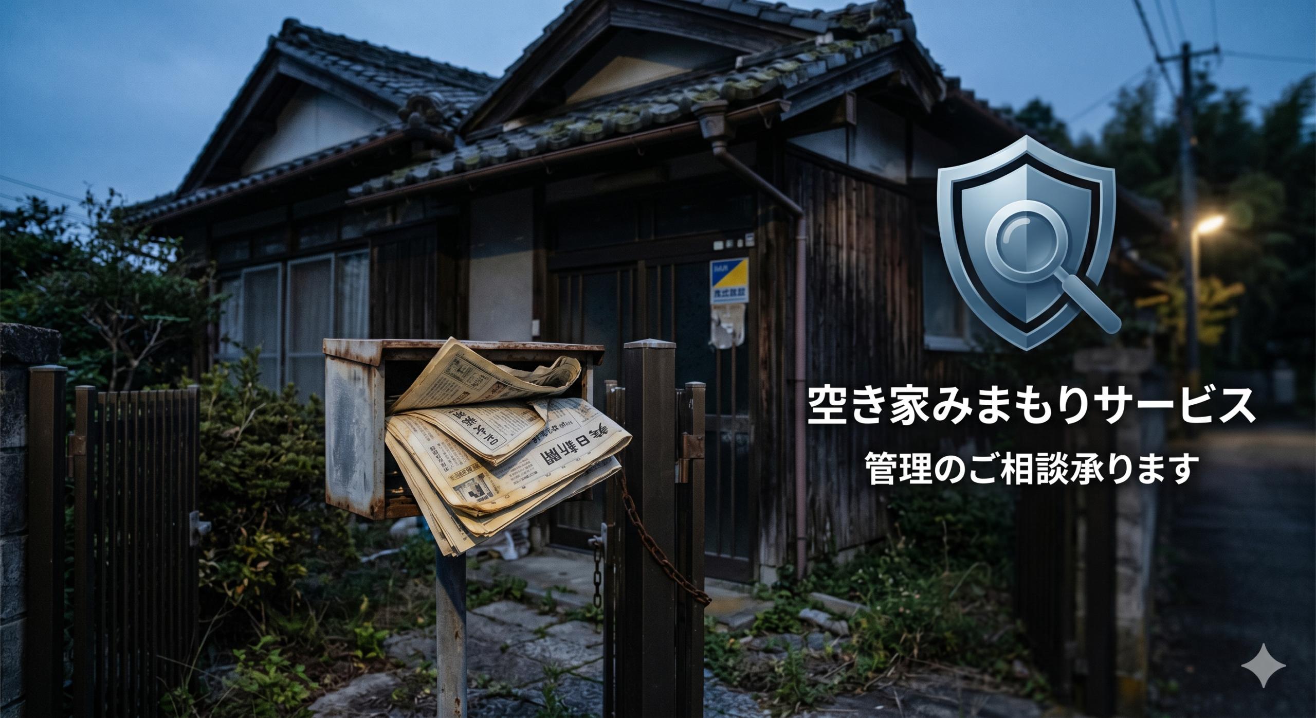 空き家放置のリスク